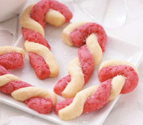 Candy Cane Cookies