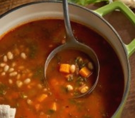 Kale, Tomato & Vegetable Soup