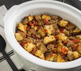 Italian Sausage Ciabatta Stuffing