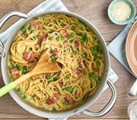 One Pot Spaghetti Carbonara