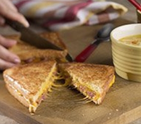 Cheese Dog Grilled Cheese