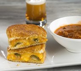 Jalapeño Popper Grilled Cheese