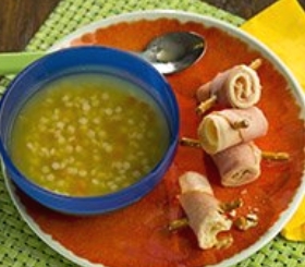 Ham & Cheese Pretzel Roll-Ups