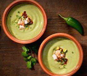 Chilled Chipotle Avocado Soup