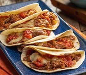 Philly Cheesesteak Tacos