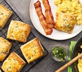Sausage, Mushroom & Thyme Biscuits