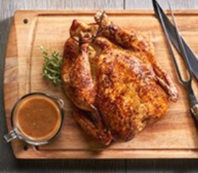 Classic Roasted Chicken with Pan Gravy