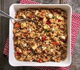 Barley & Roasted Vegetable Salad