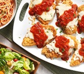 Low FODMAP Chicken Parmesan
