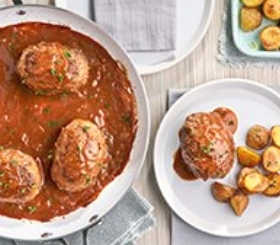 Skillet Mushroom Meatloaf