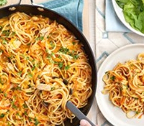 Butternut Squash Chicken Spaghetti
