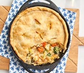 Chicken Cauliflower Pot Pie