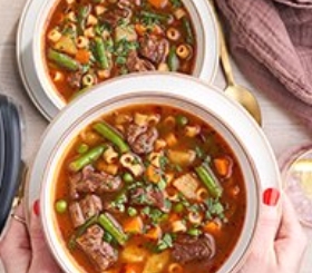 Instant Pot?® Vegetable Beef Soup