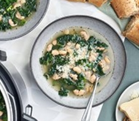 Instant Pot?® Tuscan Bean and Sausage Soup