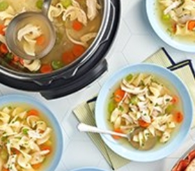 Instant Pot® Chicken Noodle Soup