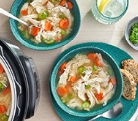 Instant Pot® Chicken Rice Soup