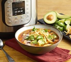 Instant Pot® Chicken Tortilla Soup