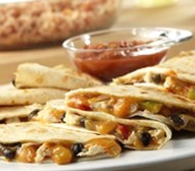 Chicken & Black Bean Quesadillas