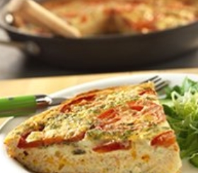 Tomato-Feta Frittata