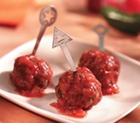 Mexican Surprise Party Meatballs
