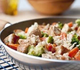 Skillet Chicken & Rice