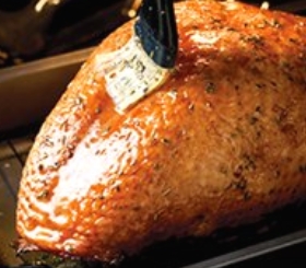 Turkey with Herb Basting Sauce