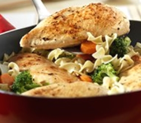 Quick Chicken & Noodles