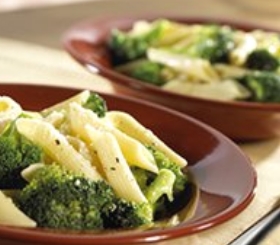 Broccoli & Garlic Penne Pasta