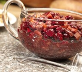 Roasted Orange Cranberry Sauce