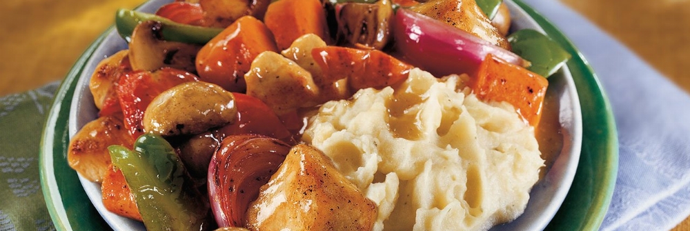 Roasted Chicken & Vegetables with Thyme