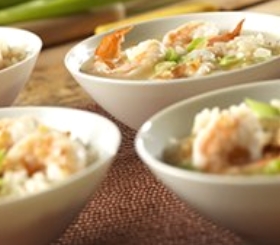 Brothy Shrimp & Rice Scampi