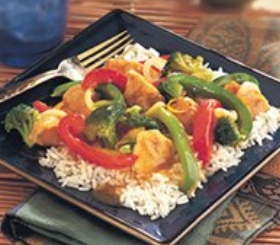 Orange Chicken & Vegetable Stir-Fry