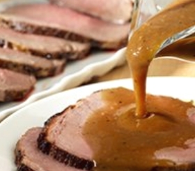 Beef Roast and Onion Gravy