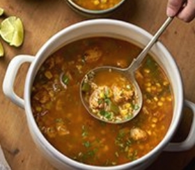 Fiesta Chicken Soup