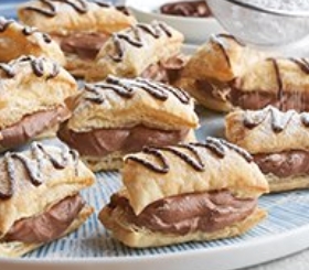 Chocolate Mousse Napoleons
