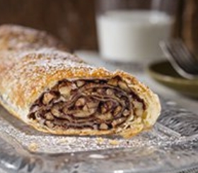 Chocolate Walnut Strudel