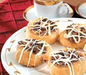 Cream Cheese Chocolate Chunk Pastries