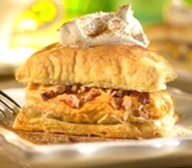 Pumpkin Mousse Napoleons