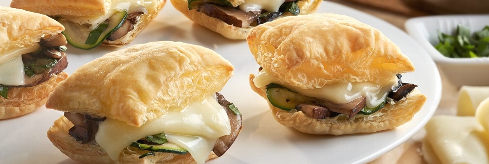 Portobello Mushroom Napoleon Appetizers