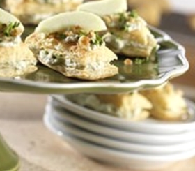 Two-Cheese Party Pastries