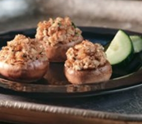 Savory Stuffed Mushrooms
