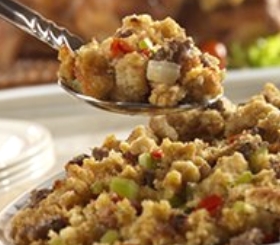 Spicy Corn Bread Stuffing