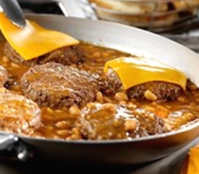 Bacon Horseradish Burgers