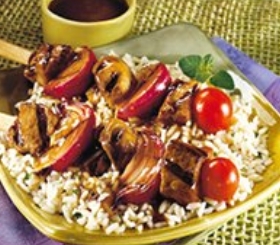 Teriyaki Beef Kabobs