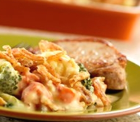 Swiss Vegetable Bake for a Crowd