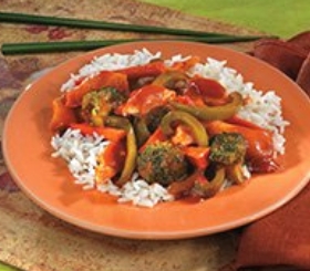 Tomato Chicken Stir-Fry