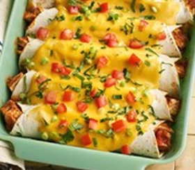 Chicken & Cheese Enchiladas