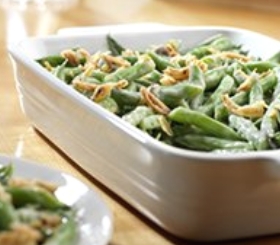 Lighter Green Bean Casserole