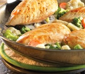 Lemon Herb Chicken Primavera