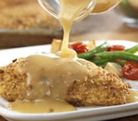 Crunchy Chicken and Gravy